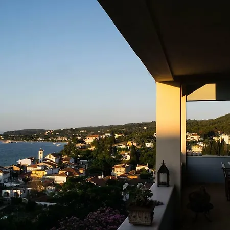 Luxury Hilltop 200m From The Beach Villa Pefkí